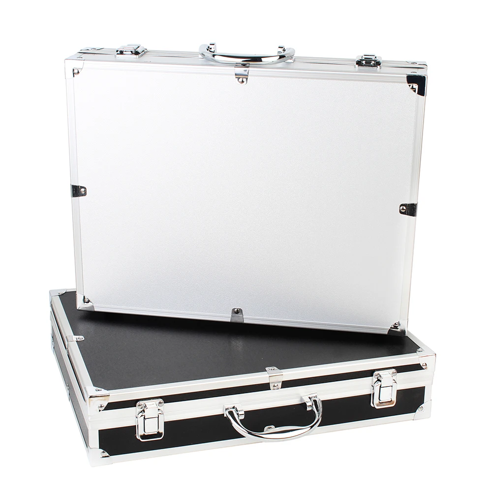 Tool Box Aluminum Instrument Case Storage Box Portable Equipment Toolbox Organizer Boxes Large Hard Case Aluminum Suitcase