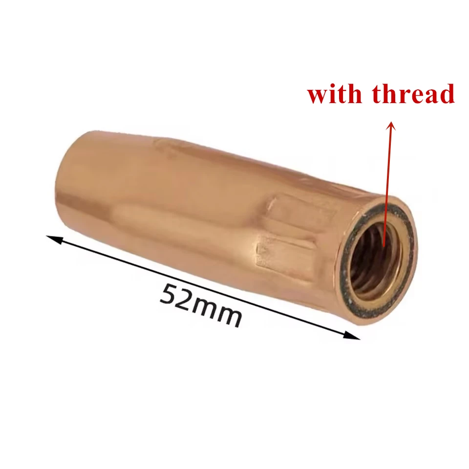 3Pcs/Set, MB-15AK MIG MAG Welding Torch Consumables Nozzle with Screw Thread Tip Holder Contact Tips 0.6/0.8/0.9/1.0/1.2mm