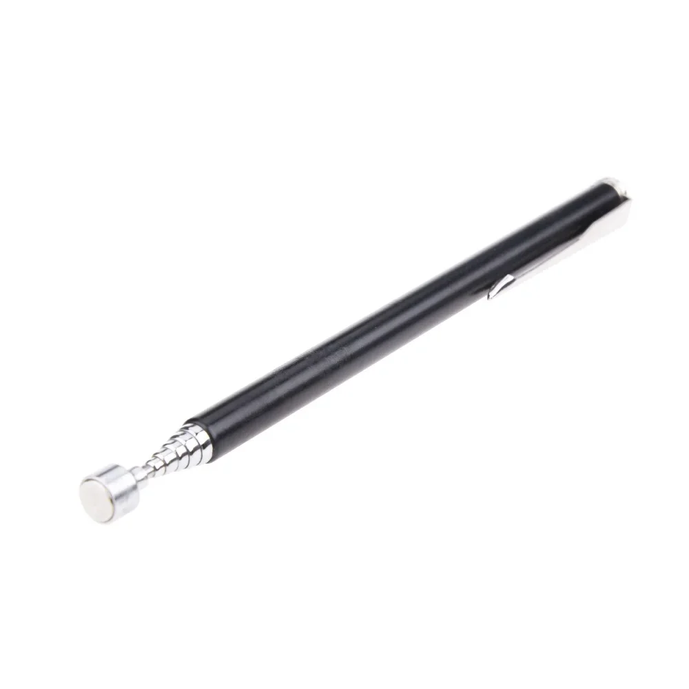Telescopic Adjustable Magnetic Pick-Up Tools Magnetic Telescopic Magnet Grip Long Pen Telescopic Magnet Stick with LED Light