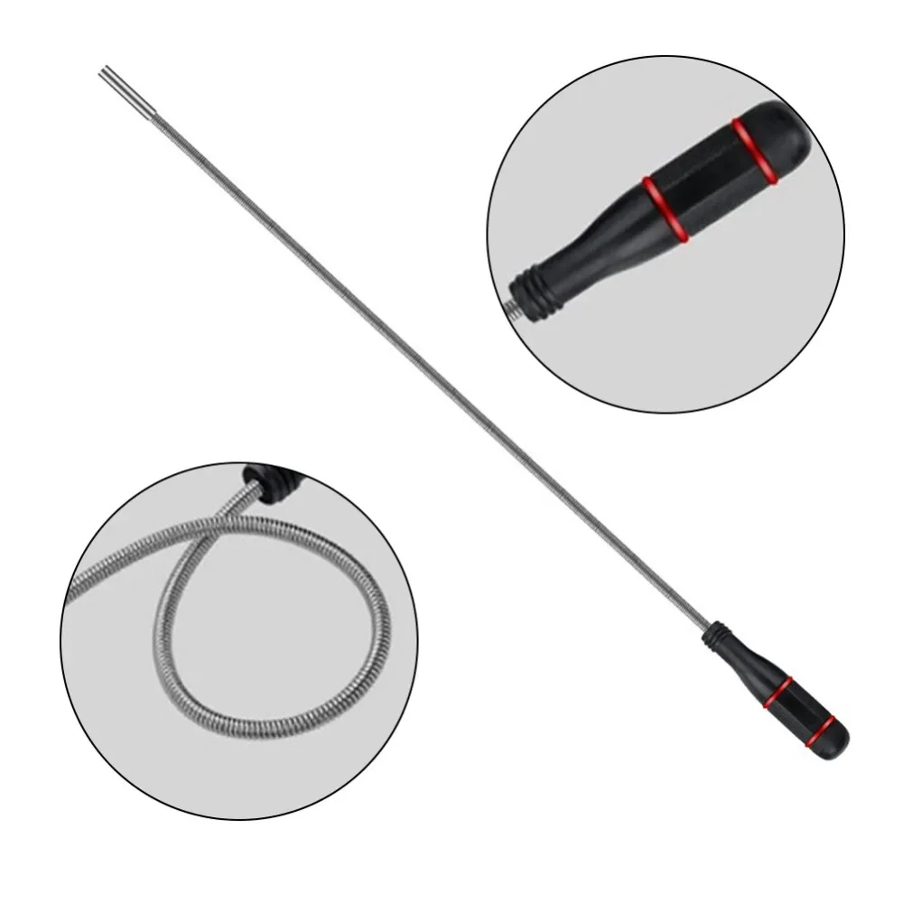 Telescopic Adjustable Magnetic Pick-Up Tools Magnetic Telescopic Magnet Grip Long Pen Telescopic Magnet Stick with LED Light