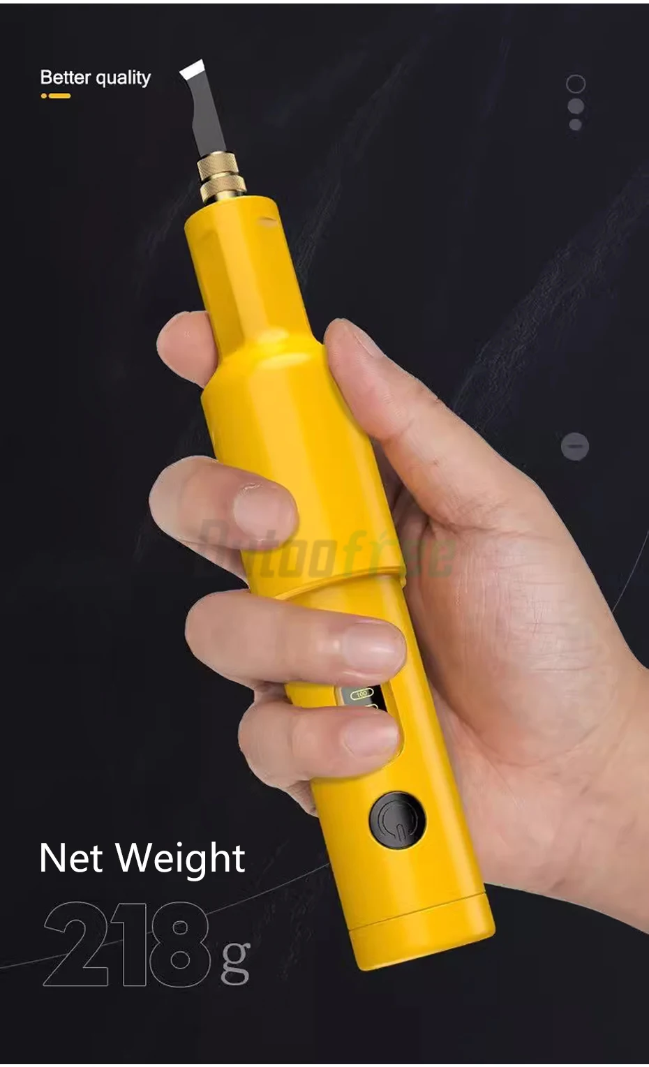 40W New Electric Carving Knife Set Furniture Carpentry Root Carving Knife Tool Sculpture Carpenter Chisel Wood With 20PCS Blade