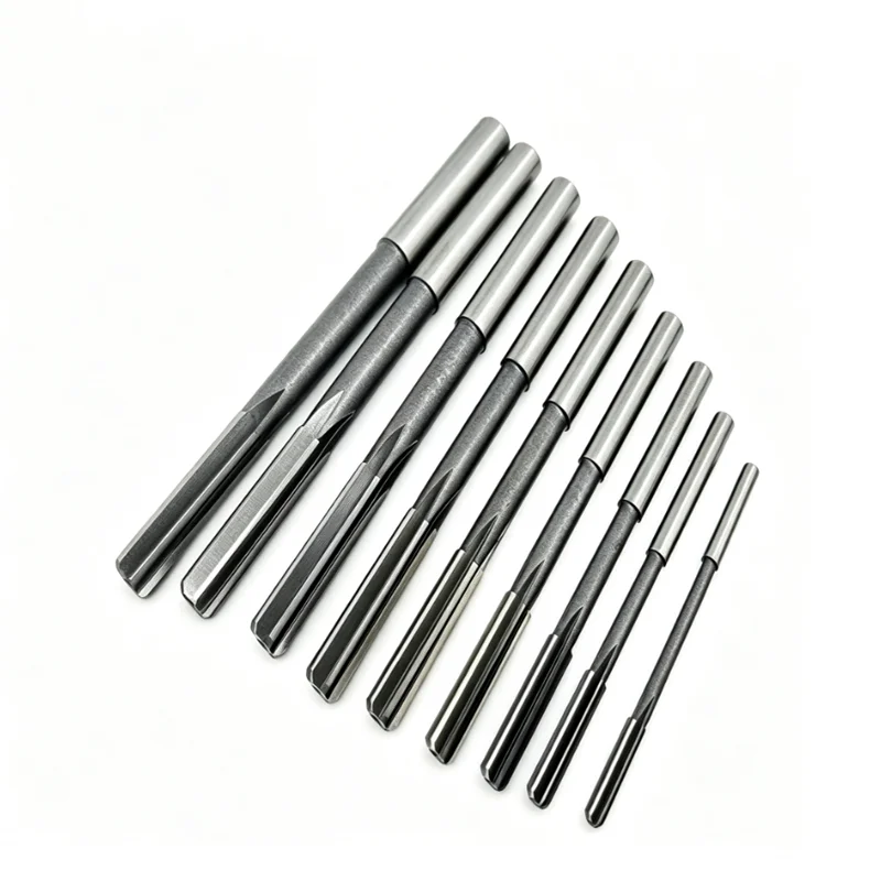 HSS H7/H8 Machine Reamer 1mm-20mm, Used for Deburring and Expanding Holes in Steel, Copper, and Aluminum Metals