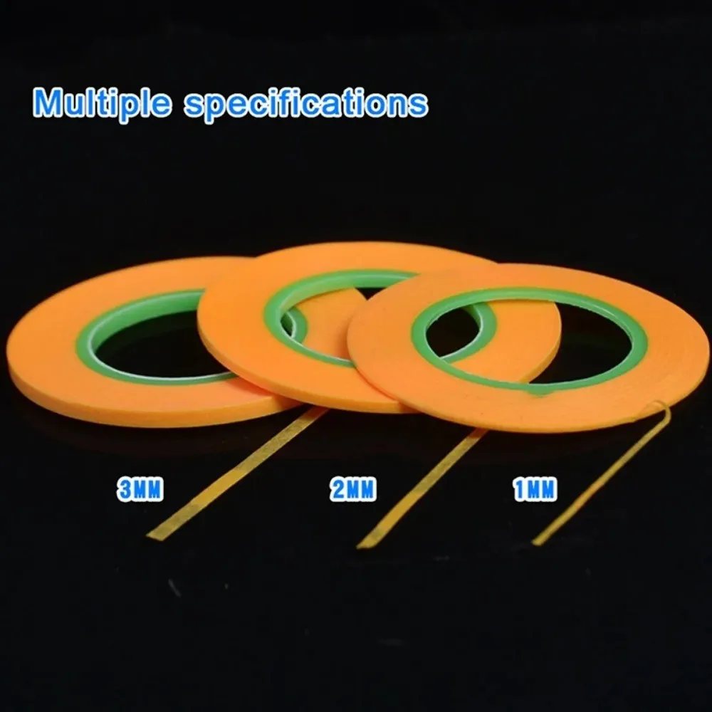 3/4/9 Rolls Model Masking Tape Fine Line DIY Cover Tape for Gundam Hobby Model Paint Tool 1/2/3/6/8/10/12/15/18/20/24/30mm