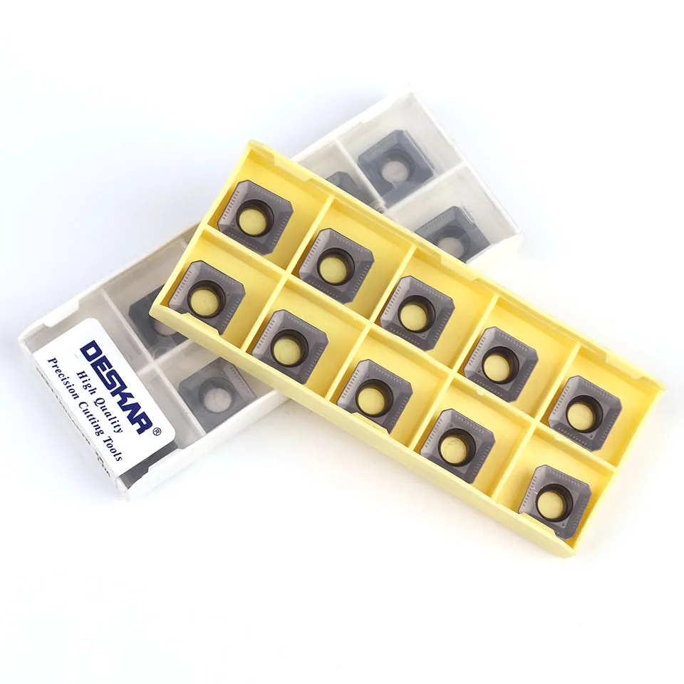 DESKAR SEKT1204 AFTN XM LF6018 LDA Lathe Milling Insert Carbide Blade CNC Machining Milling Turning Tools sekt 1204 Insert