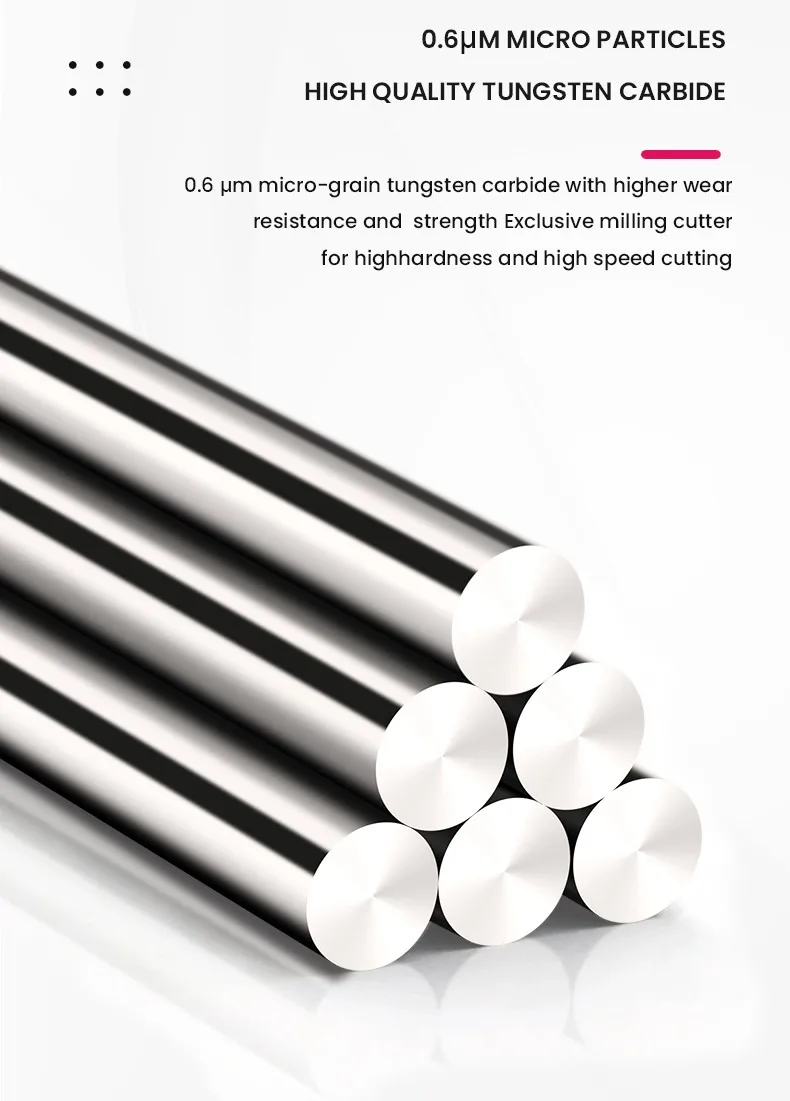 SHAZAM TGP-HRC60 3-Flute Color Circle DLC-Coating Tungsten Steel Carbide Aluminum Flat End Endmills CNC Machining Milling Cutter