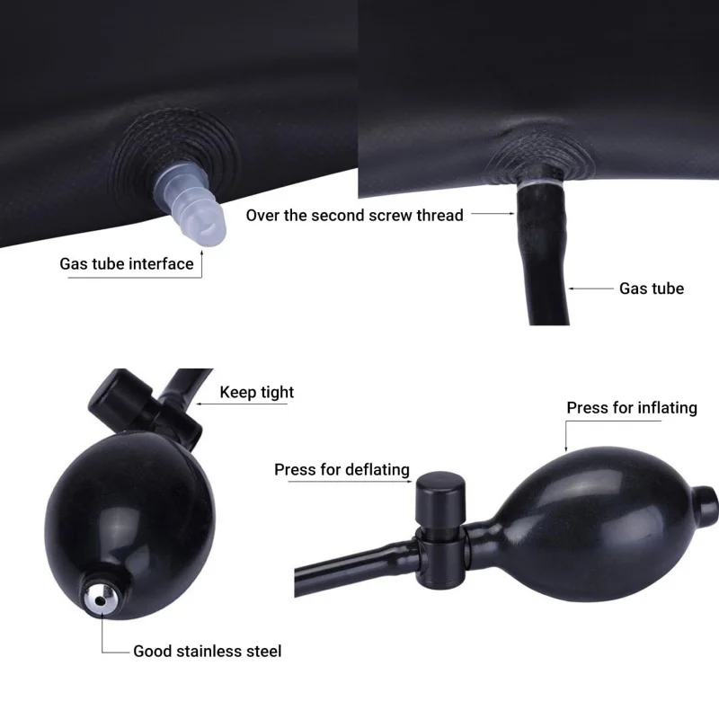 4Pcs Air Pump Wedges Inflatable Airbag Shim Bag For Car Door Windows Powerful Installation Alignment Repair Tool & Leveling Kit