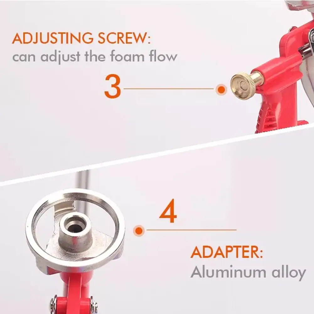 Professional Spray Gun Foam Pressure Gun Pressure Washer Machine PU Expanding Applicator Caulking Glue Gun Manual Tool
