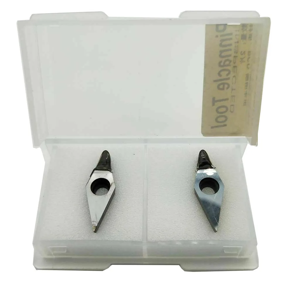 VCGT110302 PCD/VCGT110304 PCD/VCGT160402 PCD/VCGT160404 PCD/VCGT160408 PCD Polycrystalline Diamond Blade Tools Used for Aluminum
