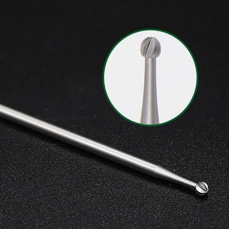 6pcs/set 2.35 Handle Tungsten Steel Engraving Cutter Electric Hollow New 204 Threading Machine Olive Core Carving Cut 1.0-2.3mm