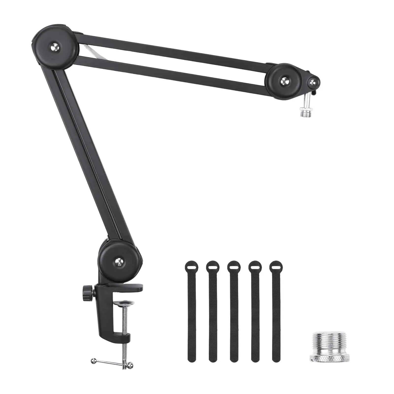 TOMLOV Flexible Arm Digital Microscope Stand, Upgraded Suspension Boom Scissor Arm Stand Heavy Duty Mic Arm For Diy Solding