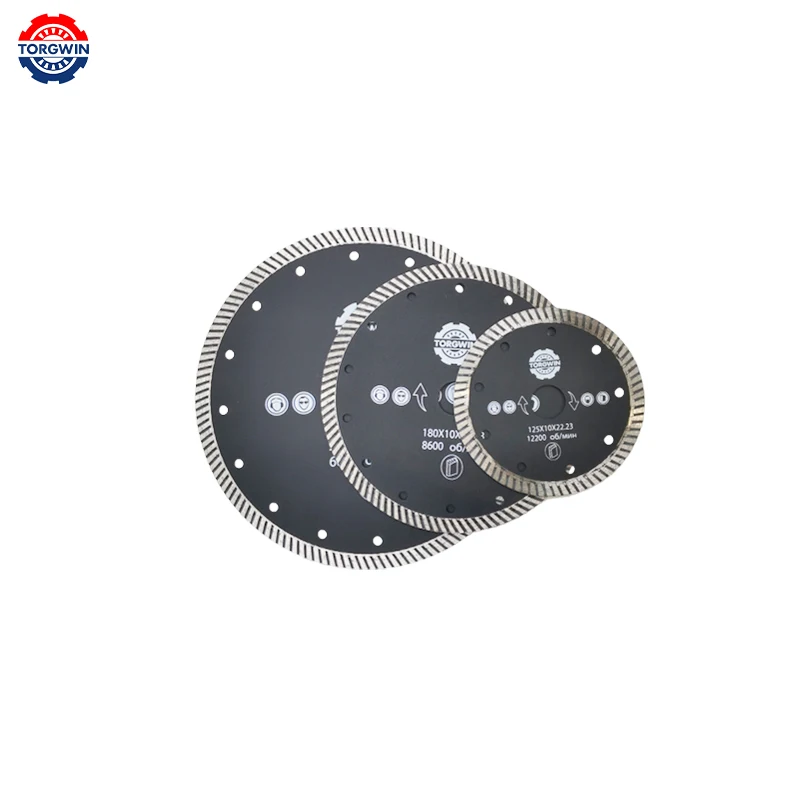 125-230mm Diamond Saw Blade Dry Cutting Disc Circular Corrugation Cutting Blade Disk For Marble Concrete Ceramic Granite Tools