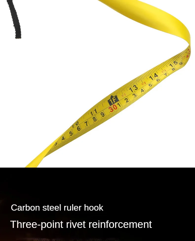 3M/5M/7.5M/10M Metric and Inche Tape Measure Retractable Thickened Wear-Resistant Steel Measuring Tape Household Measuring Tools