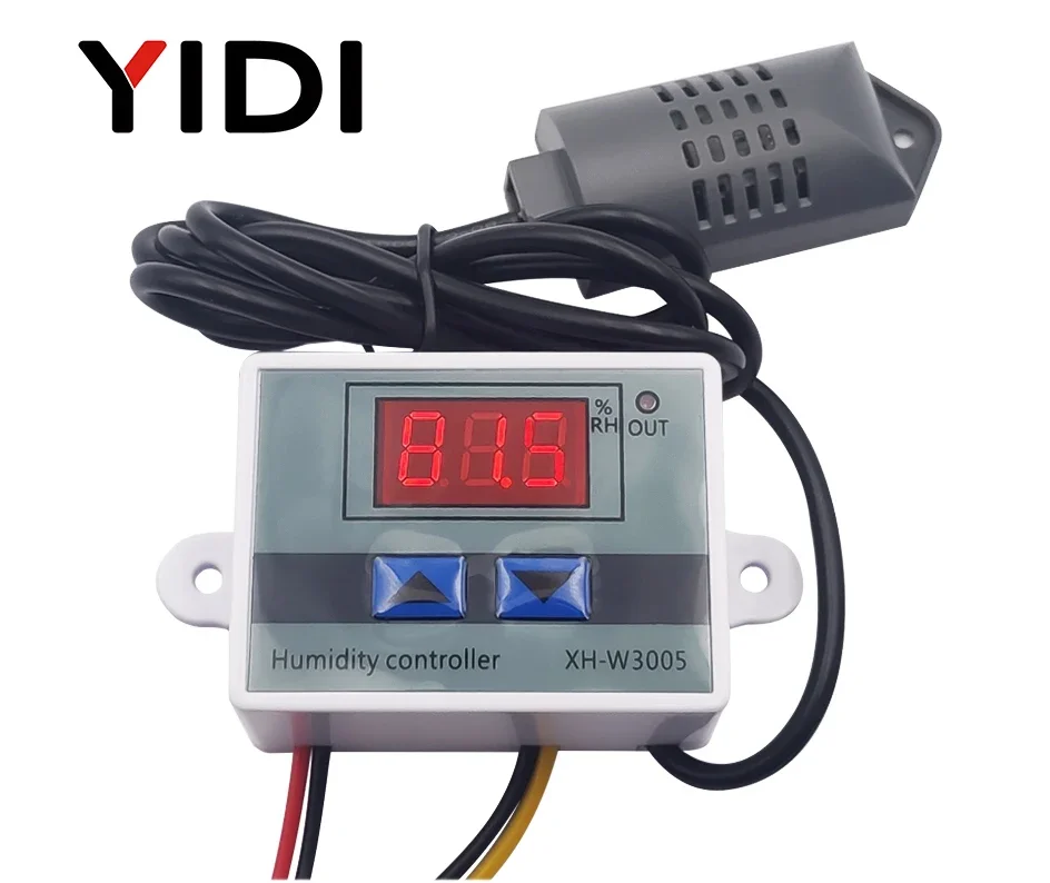W3001 W3002 W3005 W1088 W1099 Digital Display Hygrometer Thermorelator Microcomputer Temperature Humidity Controller 12V 220V