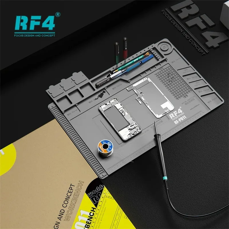 Antistatic Blanket Heat Insulation Thick Durable Silicon Soldering Mat for PC Phone Station Mat BGA Soldering Repair Tool