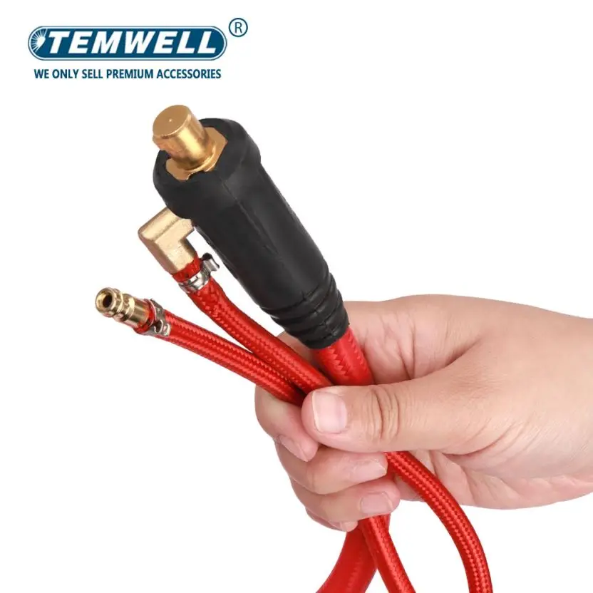 WP17 WP17FV Welder Gun TIG Welding Torch 150A 3m/ 5m/Soft Hose Flexible Gas Valve Quick Connector DKJ10-25 35-50 Wholesale