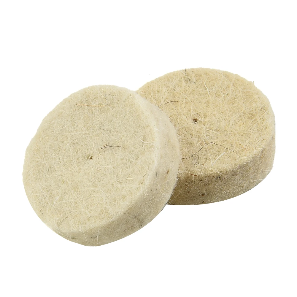 33pcs Wool Felt Polishing Wheel Cloth Buffing Disc Jewelry Mirror Sanding Pads 3mm Shank For Drill Rotary Tool