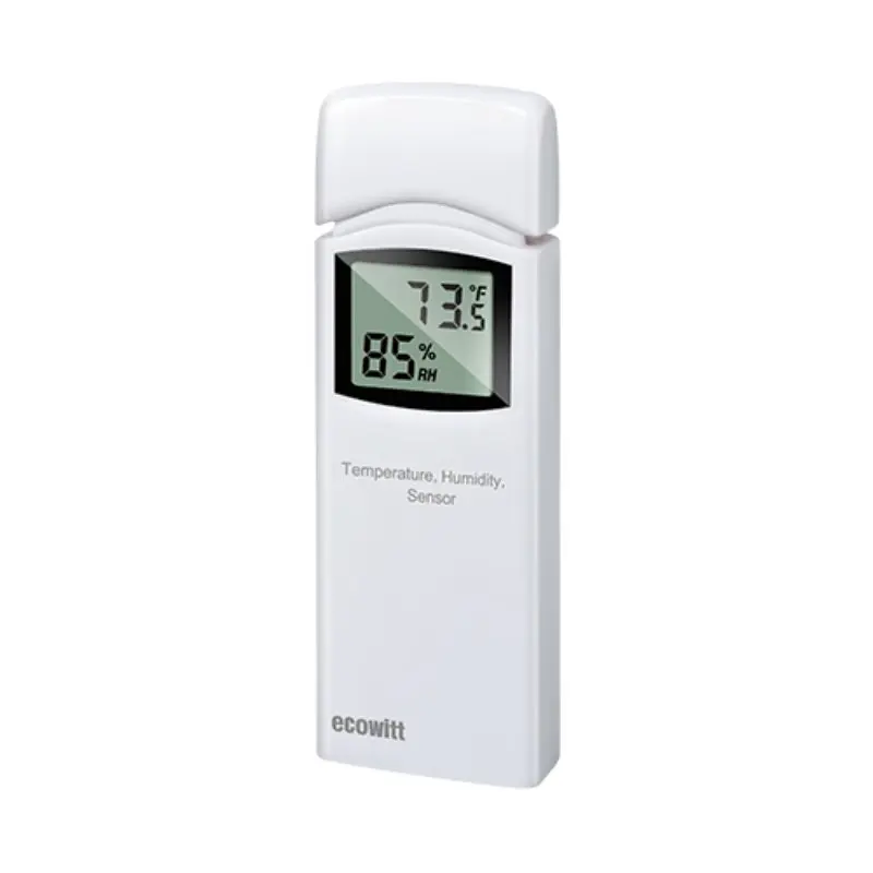Ecowitt WN32(WH32) Outdoor Temperature Humidity Sensor, Single Channel Thermo-Hygro Sensor, for Replacing Data of WS69 WS80 WS90