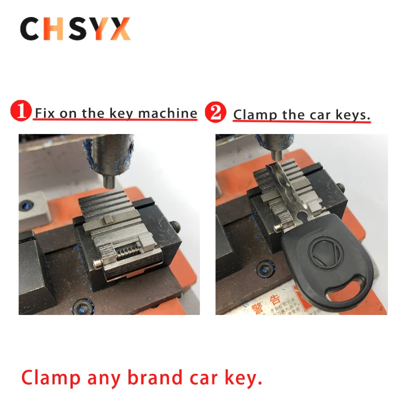 2pcs/lot For New Universal Key Machine Fixture Clamp Locksmith Tools Replacement Parts for All Key Copy Machine