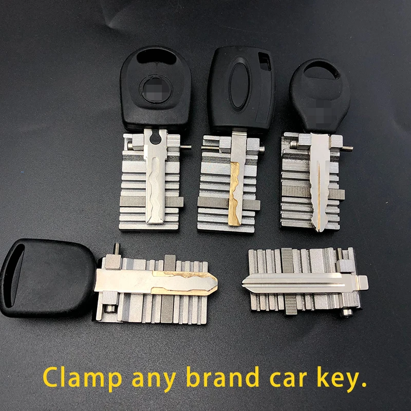 2pcs/lot For New Universal Key Machine Fixture Clamp Locksmith Tools Replacement Parts for All Key Copy Machine