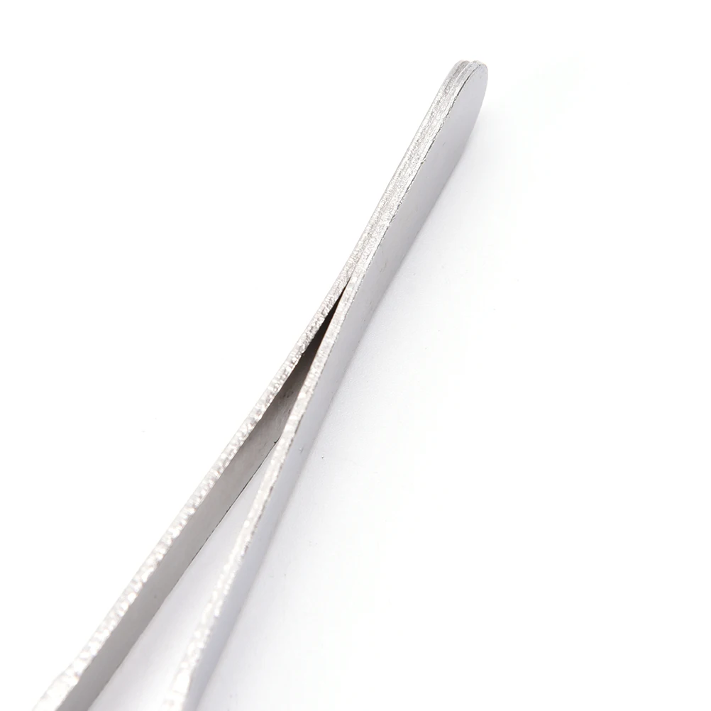 1PCS 25/30cm Straight Toothed Tweezers Barbecue Stainless Steel Long Food Tongs Home Medical Tweezers Garden Kitchen BBQ Tool