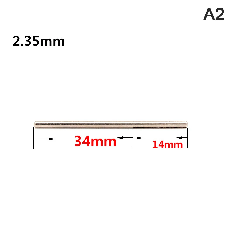 10/12pcs Sandpaper Clamp 2.35/3.0mm Fixing Rod Split Mandrels Long Abrasive Holder Clip For Electric Grinder Accessories