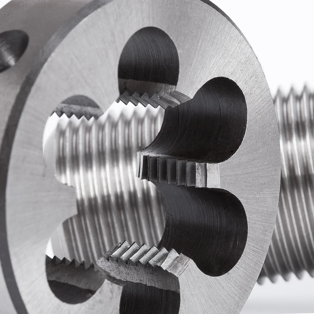 XCAN Thread Die Right Hand Metric Round Die Alloy Steel Threading Die Metal Cutting Tools M1 M2 M3 M4 M5 M6 M8 M10 M12 M14