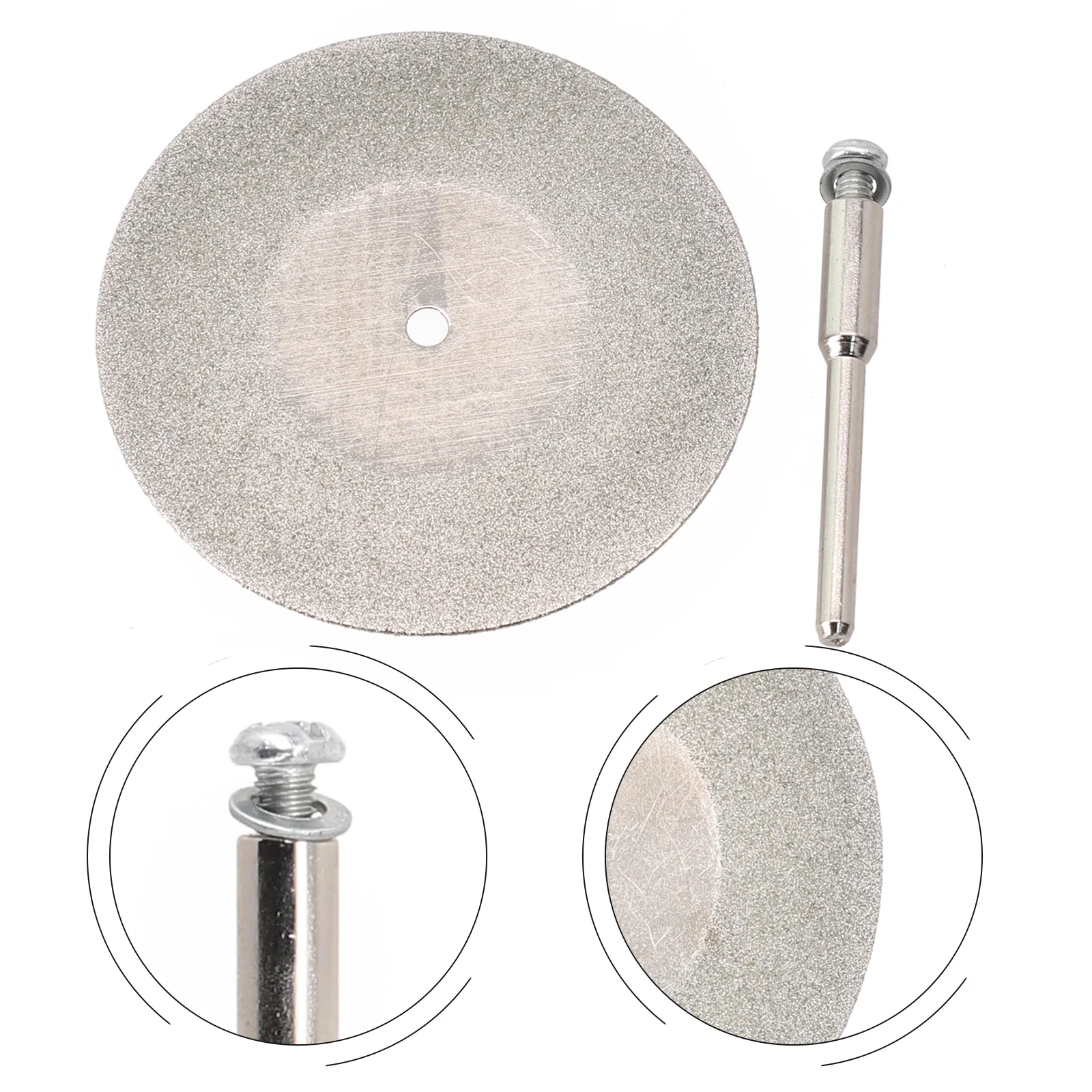Mini Diamond Cutting Disc Set For Rotary Accessories 40 50 60mm Diamond Grinding Wheel Rotary Circular Saw Blade Abrasive