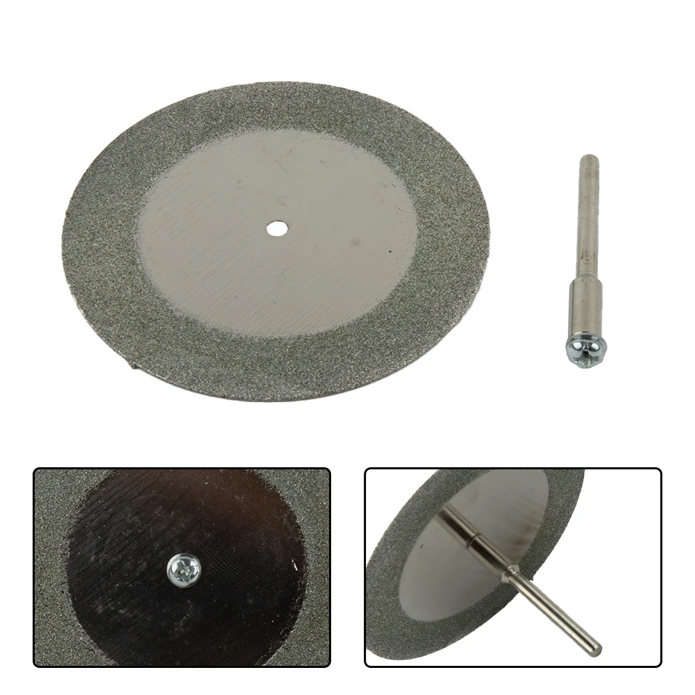Mini Diamond Cutting Disc Set For Rotary Accessories 40 50 60mm Diamond Grinding Wheel Rotary Circular Saw Blade Abrasive