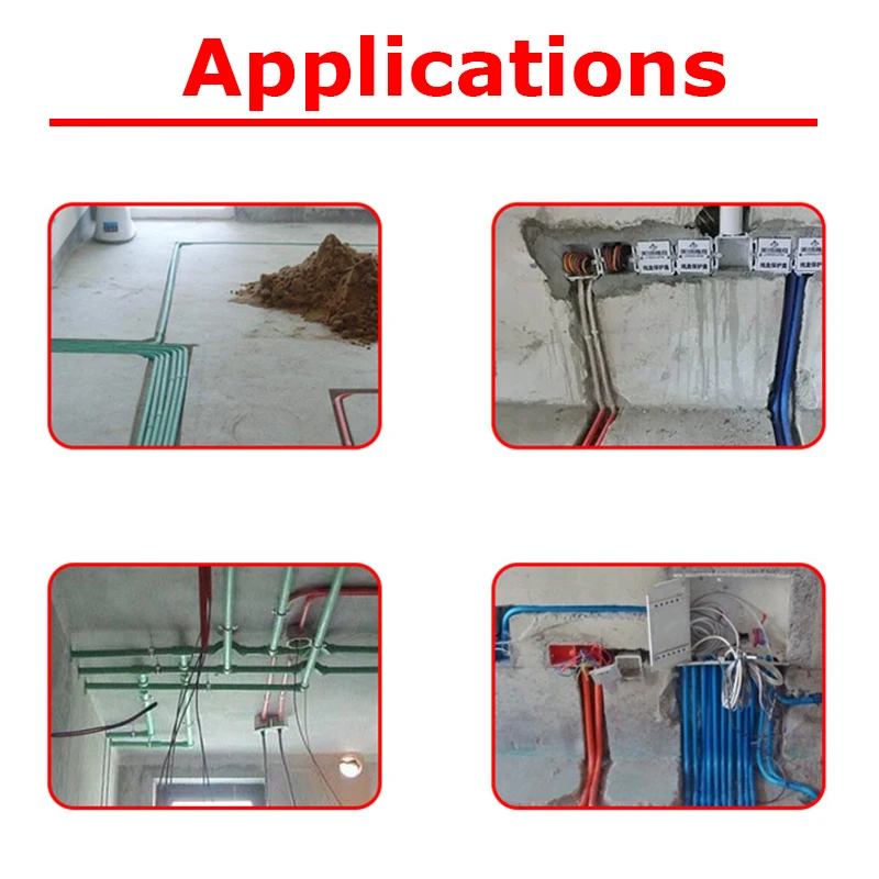 Electrical Wire Threader 5-50M Electrician Tube Threading Device Wire Cable Pipe Running Puller Lead Repair Construction Tools