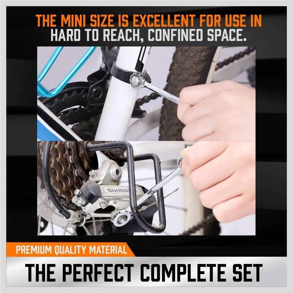 Mini Wrench Set Metric or Inch Ignition Wrench Sets Open and Box End Wrench Set Small Wrench Set Combination Wrench Sets