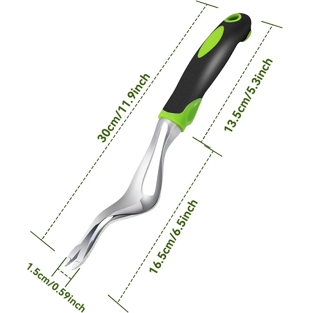 Hand Weeder Tool Weed Puller Tool for Garden Weeding Digger Tool with Ergonomic Handle for Weed Removal Farmland Transplantation