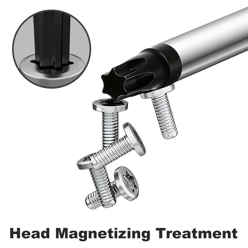 1pcs Magnetic Torx Screwdriver Precision T8 T10 T15 T20 T25 T27 T30 T40 Torx Security Controller Repair Hand Tool Kit