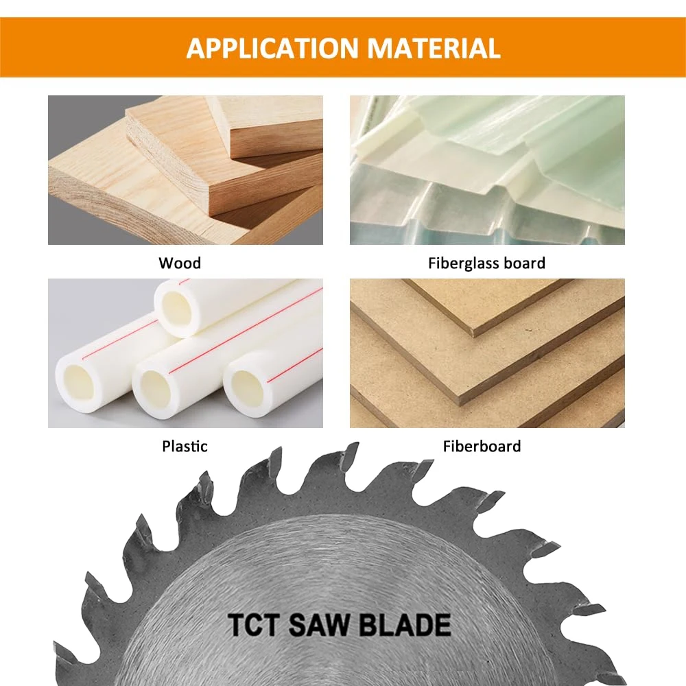 1/3pcs 75mm 3inch TCT Circular Saw Blade 24T Wood Cutting Dics Bore Diameter 10mm for Angle Grinder to Cutting Wood Plastic