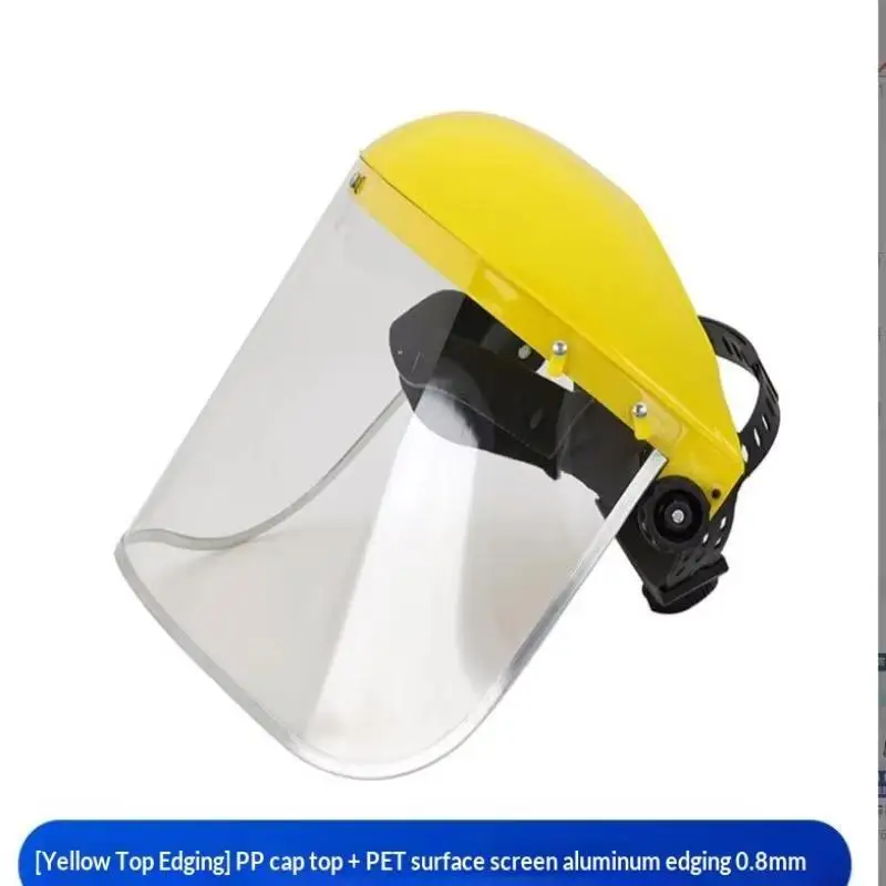 Full Face Mesh Protection Helmet for Safety While Using Garden Grass Trimmer Weed Wacker