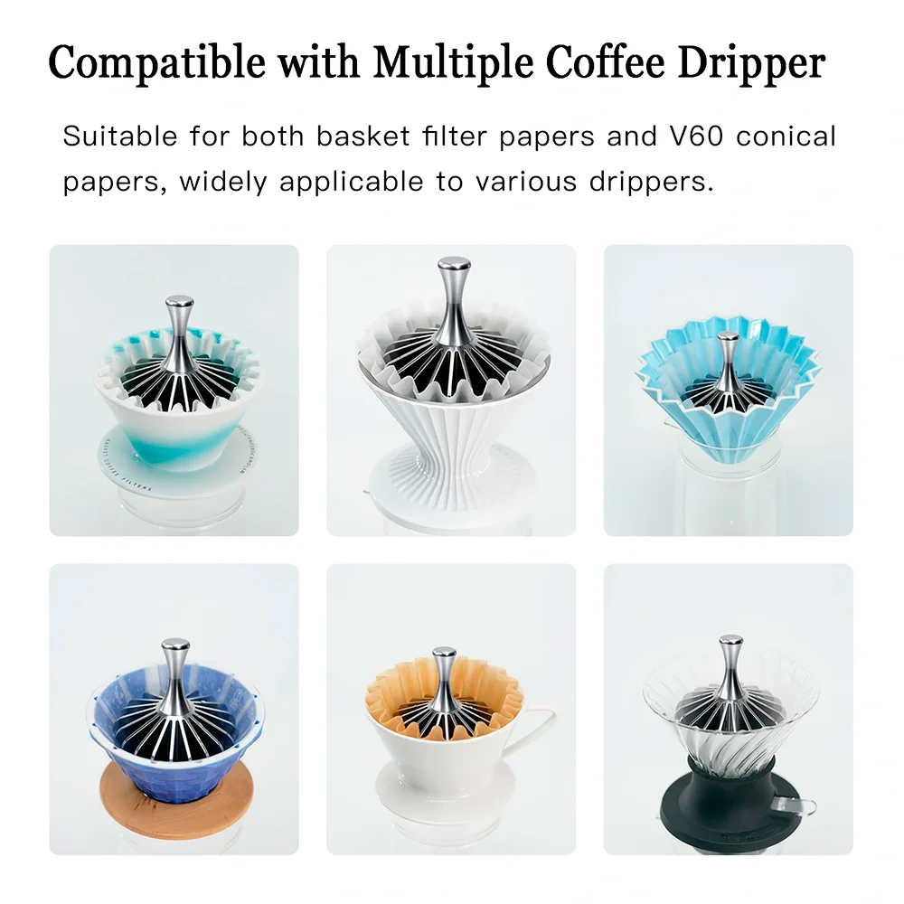 High Quality Coffee Filter Tool, Pour Over Assistant, Home Coffee Accessory, Filter Paper Holder, for Coffee Grounds Filtration