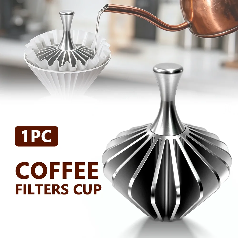 High Quality Coffee Filter Tool, Pour Over Assistant, Home Coffee Accessory, Filter Paper Holder, for Coffee Grounds Filtration