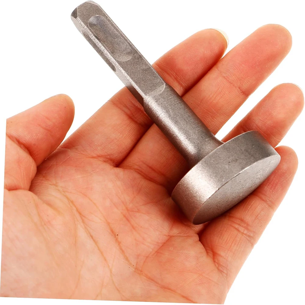 85mm Heavy Duty - Forged Steel Drill Bit Hammer Attachment Ground Rod Driver For Grounding Rods Fence Installation Wear Bits