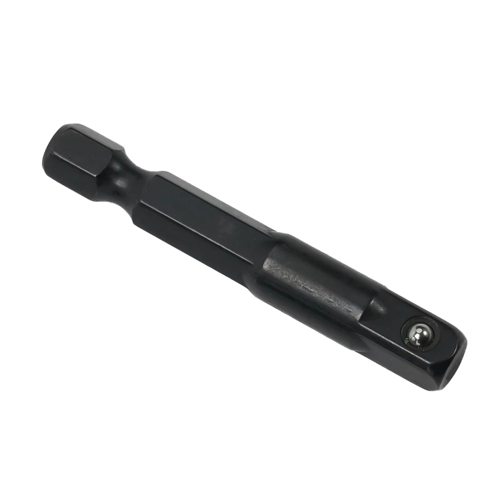 1/4" Drill Socket Adapter For Im Pa Ct Driver Hex Shank To Square Socket Extension 1/4 Inch For Mounting On A Hexagonal Tool