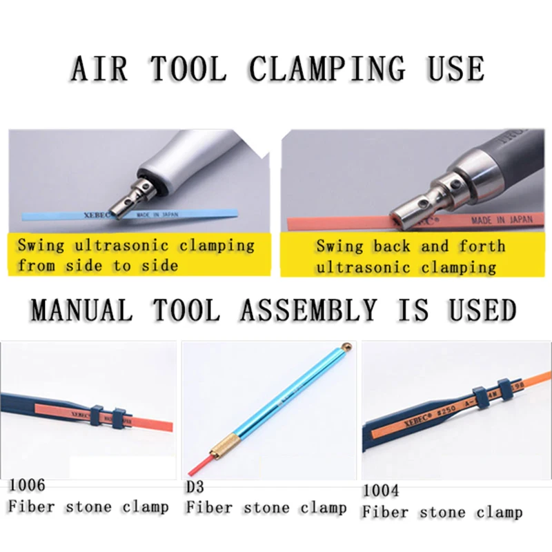 Japan Original XEBEC G Series Wholesale 1004/1006/1010/D3 Ceramic Alumina Fiber Stone Polishing Mold to Remove Fire Patterns