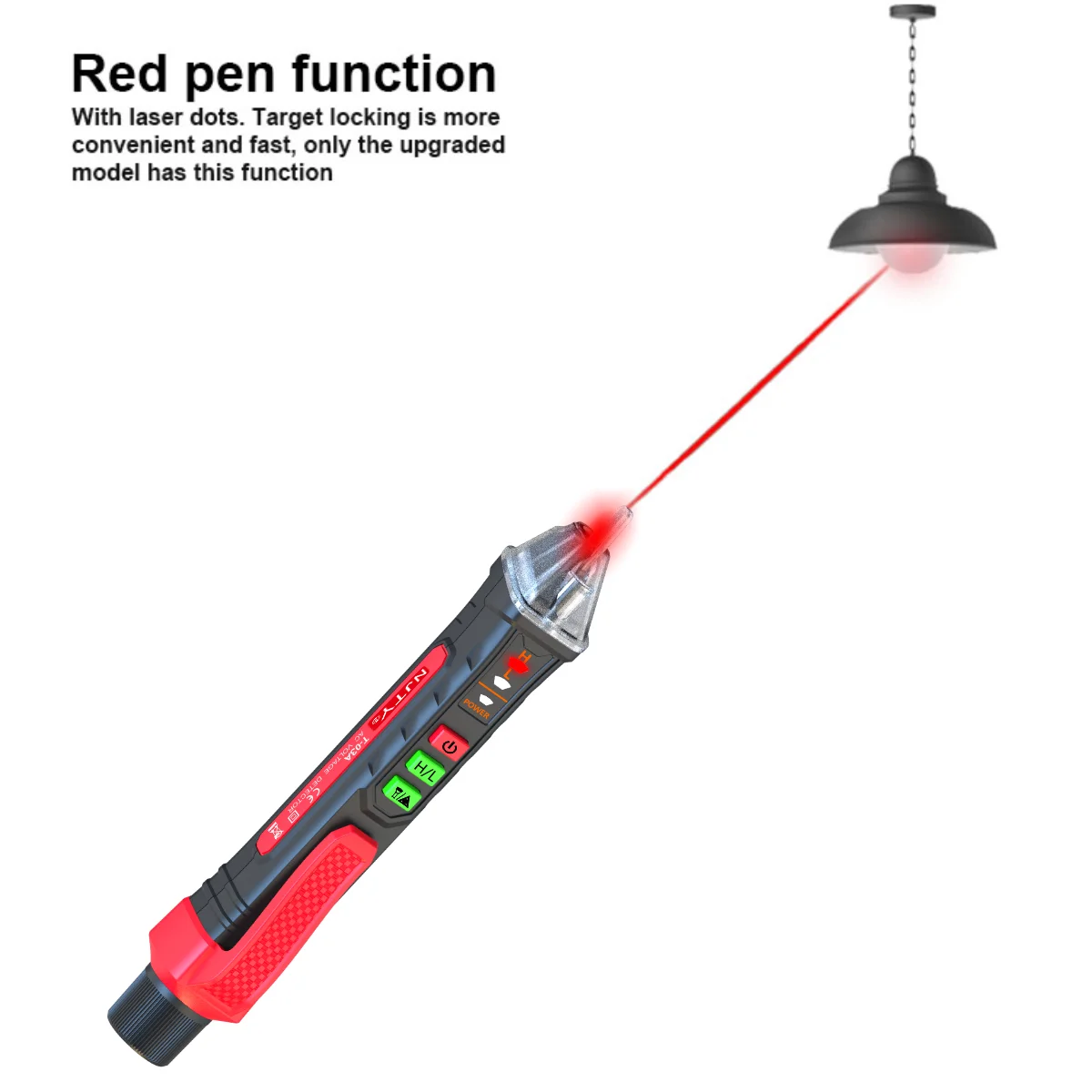 NJTY T-03 Circuit Breaker Finders Electrical Instrument Breakpoints Detector Live Wire Checking Socket Testor Laser Voltage Pen