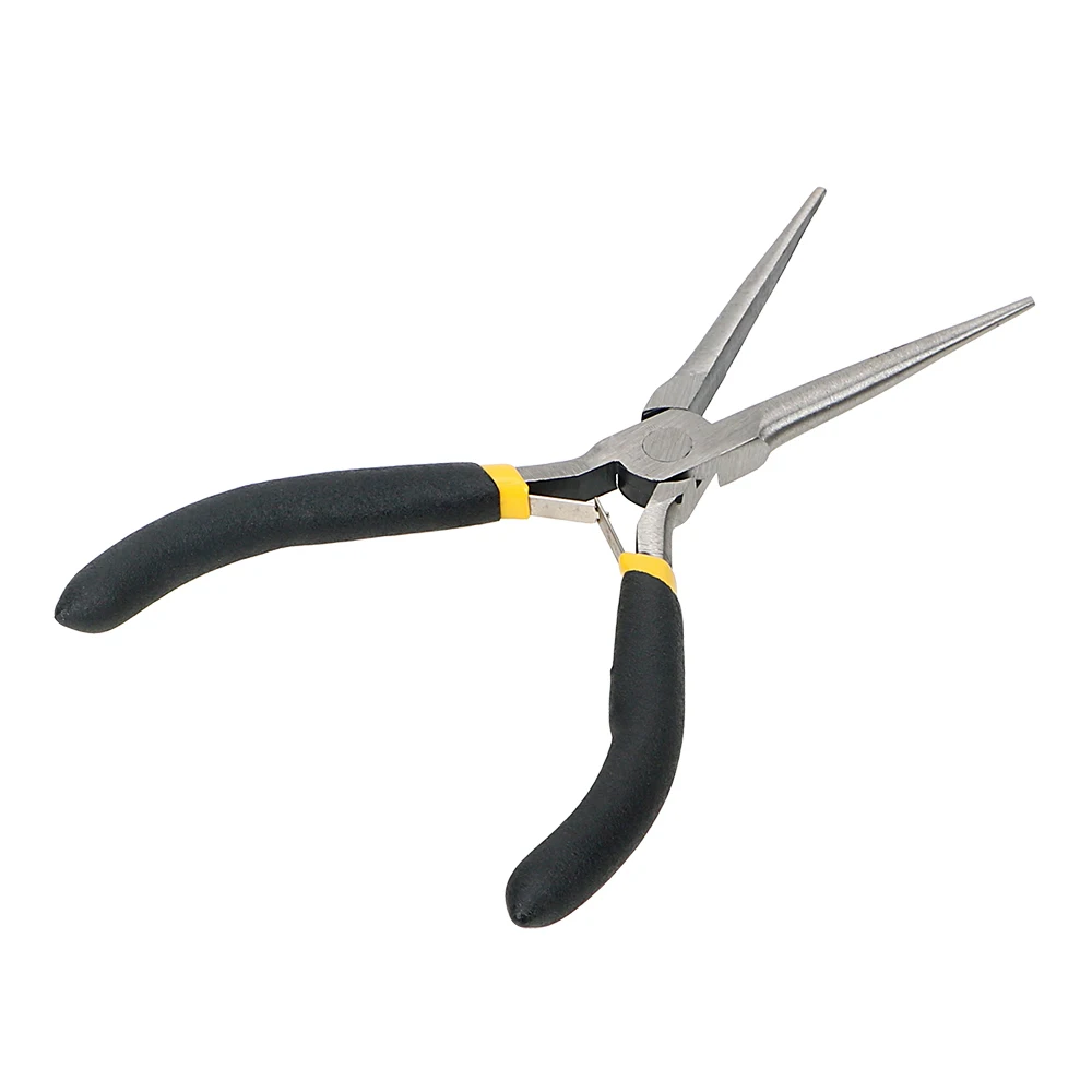 Long Nose Pliers 45#Steel Hand Tools Electrician Repair Tools Stripping Cutting Clamping Wire Cutter Multi-function