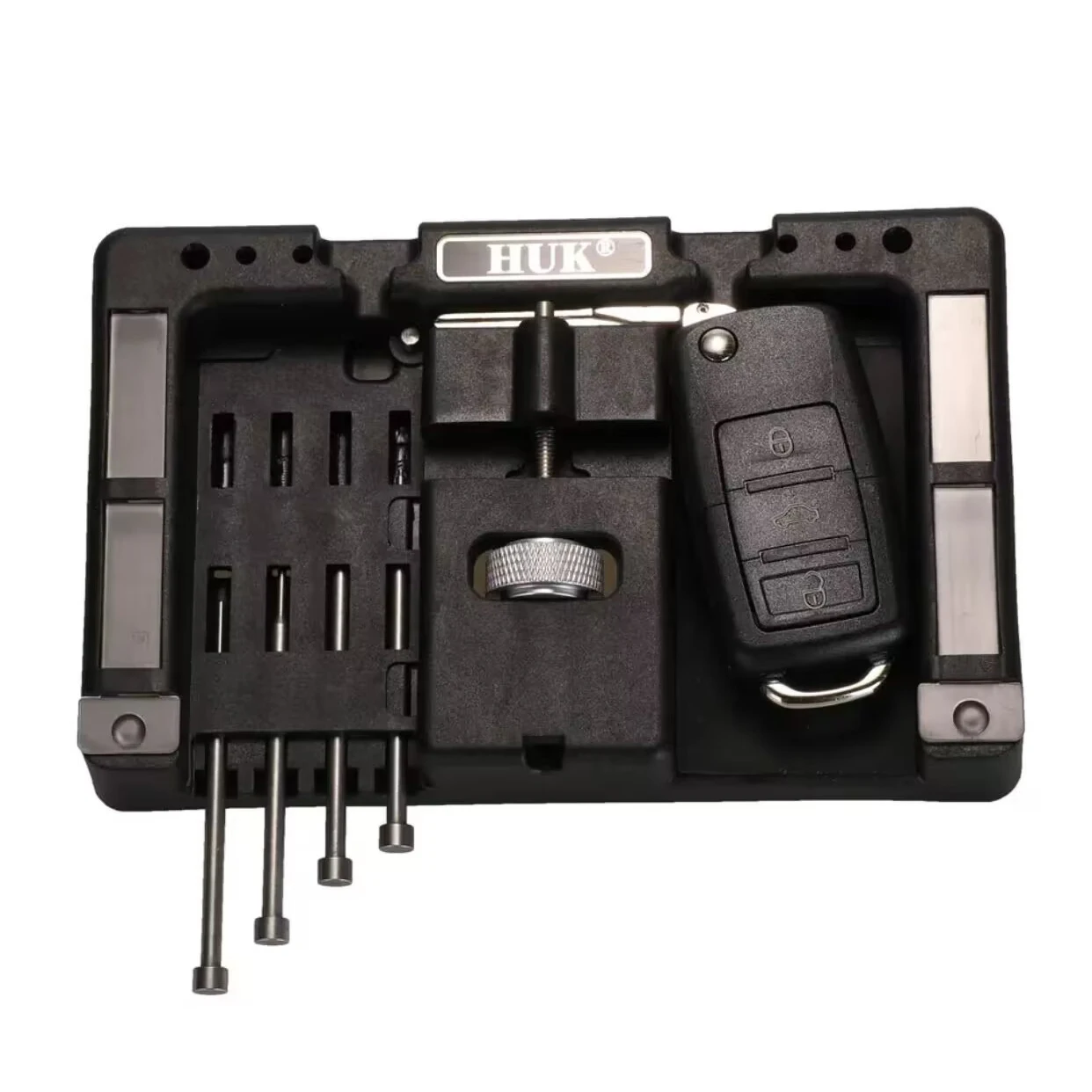 Original HUK Key Fixing Tool Flip Key Vice Of Flip-key Pin Remover for Locksmith Tools With Four Pins