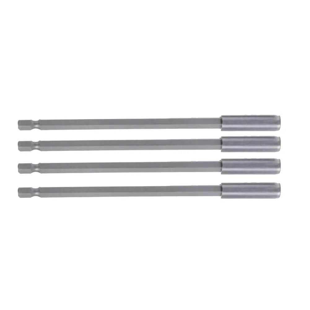 Holder Hex Extension Extension Connecting Rod Long Screwdriver Magnetic Bit Silver 150mm Extension Length 150mm