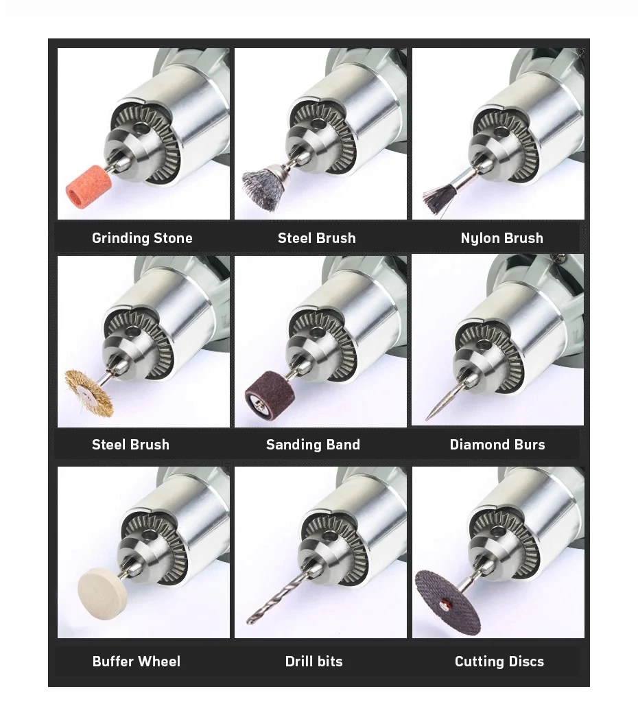 Wood Metal Engraving Power Sanding Engraving Accessories Dremel Sanding Tools Power Rotary Tool Accessories for Dremel Bits