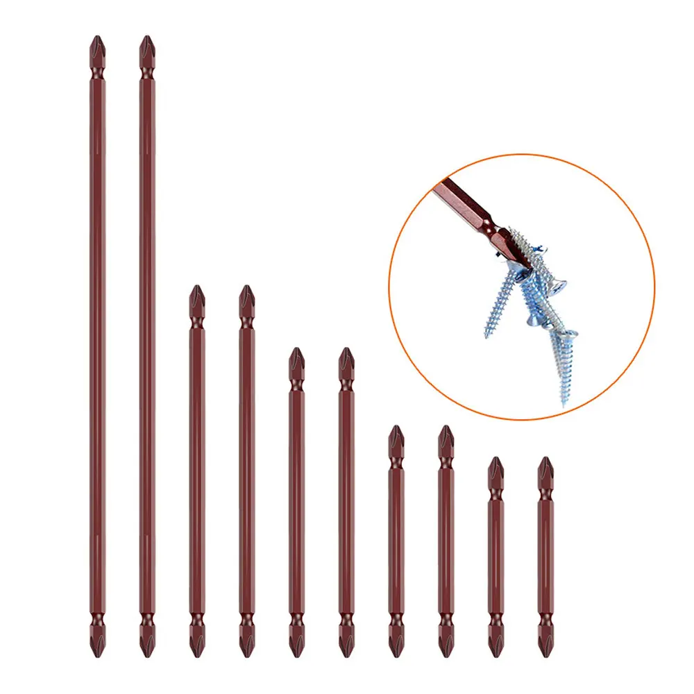 5/10Pcs PH2 Cross Screwdriver Bit Set Bits Precision Driver Magnetic S2 Electric Tool Hex Shank