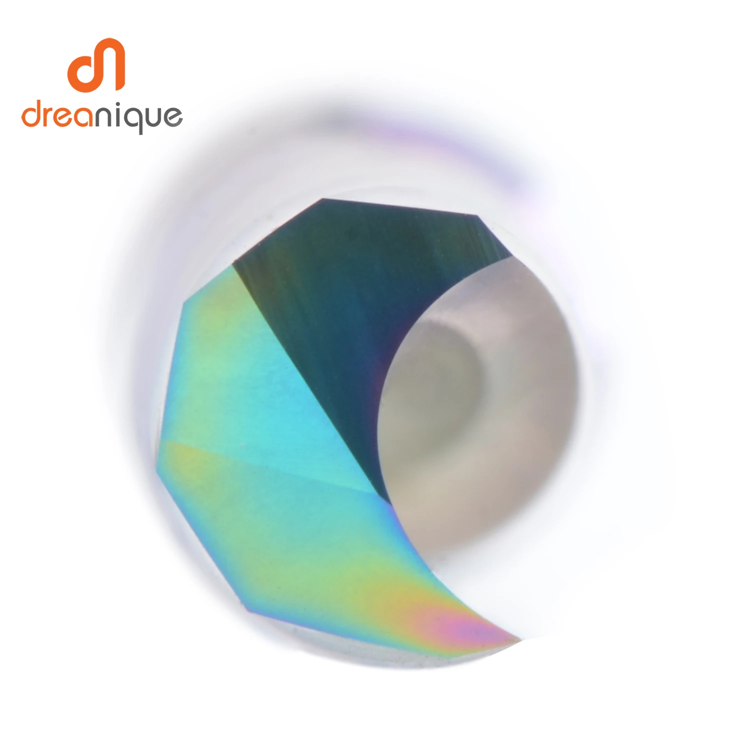 Dreanique 1pc 6mm Shank Single Flute Carbide Spiral End Mill Aluminum 3D CNC Engraving Woodworking Acrylic DLC Coating