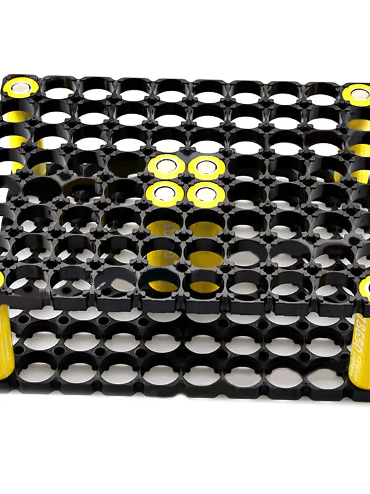 18650 8*10 Lithium Cell Battery Case Holder Batteries Holder Bracket DIY Safety Anti Vibration Plastic Cylindrical Battery Pack