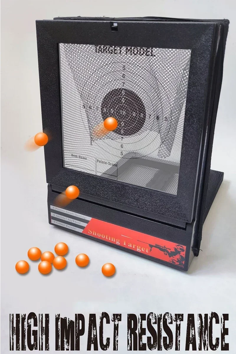 Target Box Shooting Net Cloth Adult Target Practice Paper Targets Slingshot Collection Slingshot Box CSGO Recycling Target