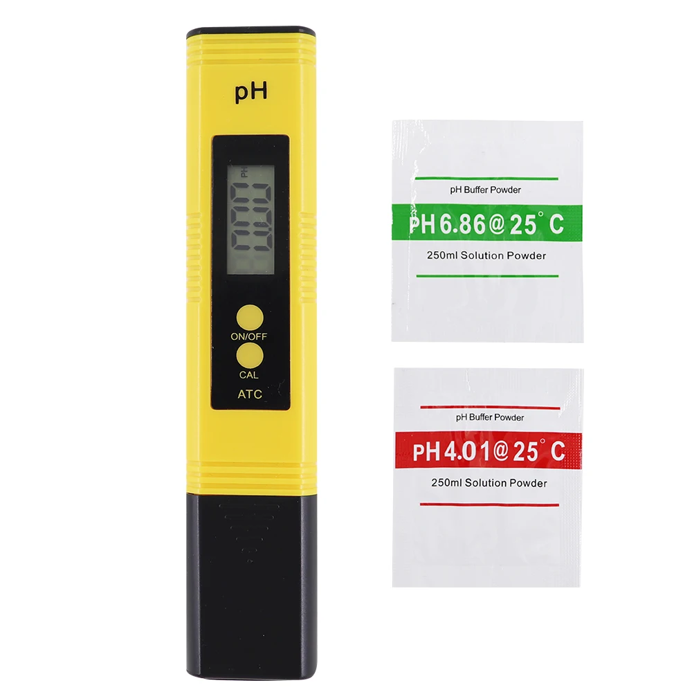 High Accuracy TDS Meter Digital Water Tester Digital 0-14 PH Meter Tester 0-9990ppm TDS&EC LCD Water Purity PPM Aquarium Filter