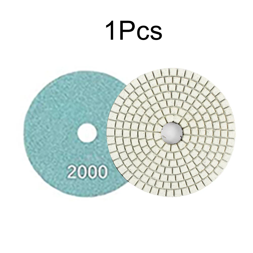 4"Diamond Polishing Pad 30-10000 Grit Wet/Dry Granite Concrete Marble Glass Stone Sanding For Polish Hon Restor Grind Tools